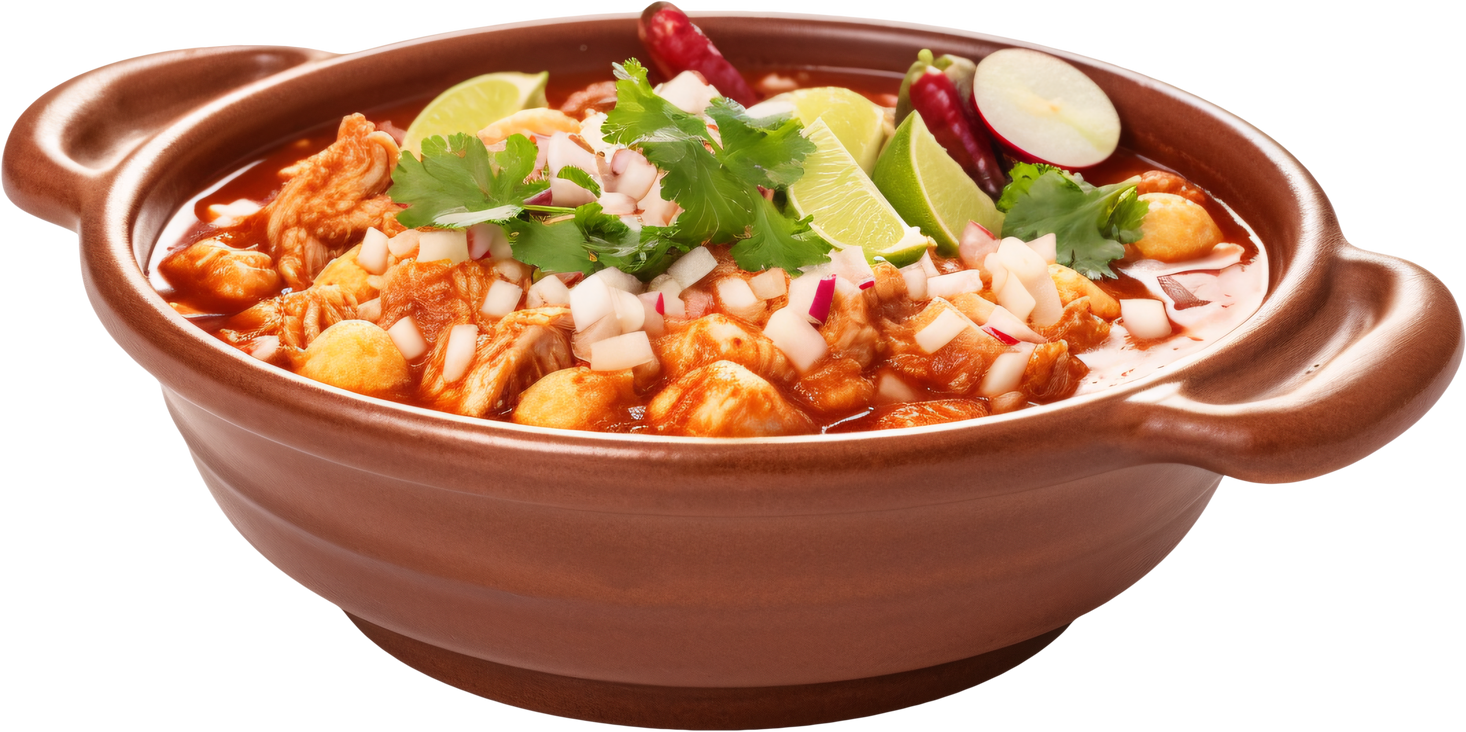 Pozole Rojo, Mexican food